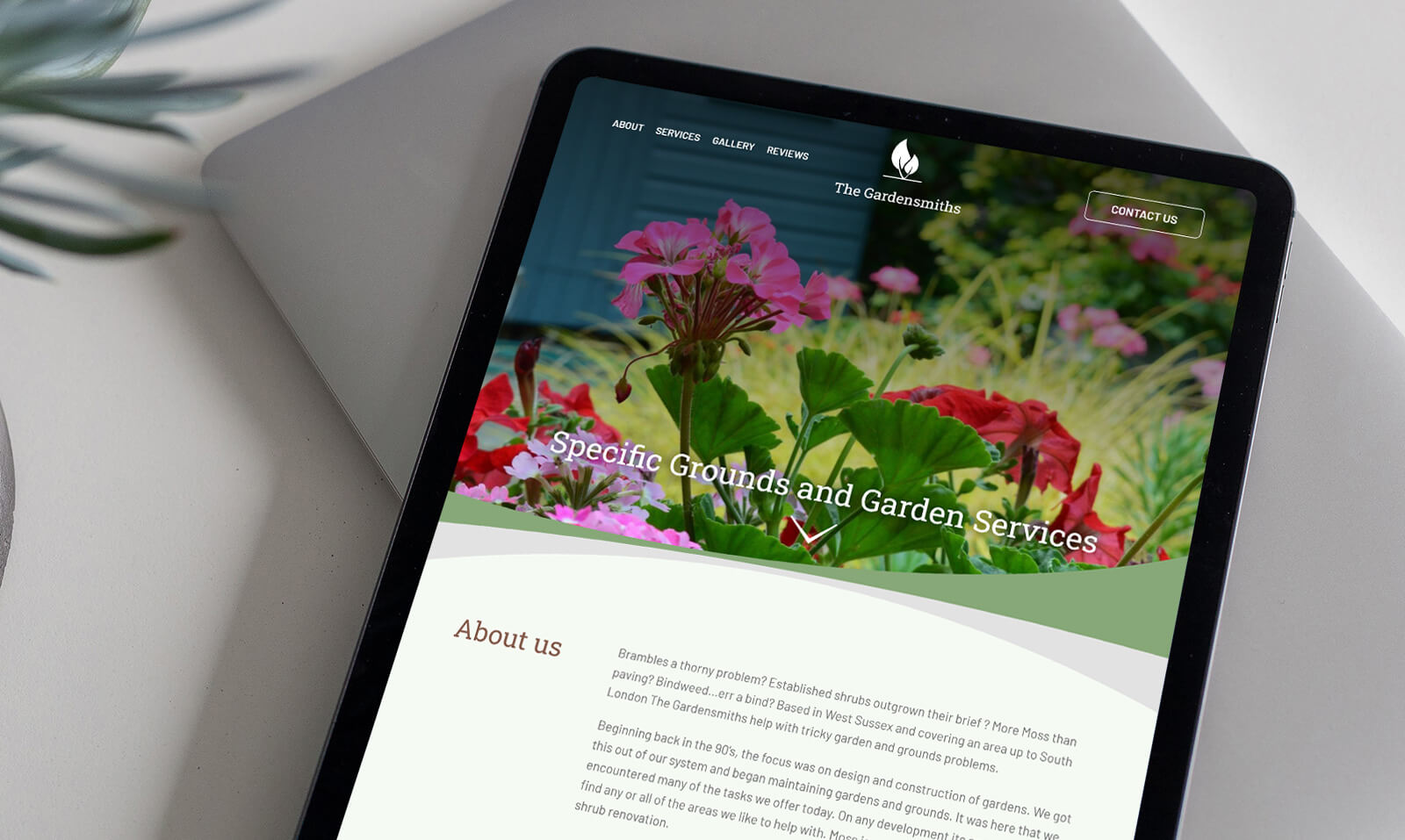 The Gardensmiths New Website