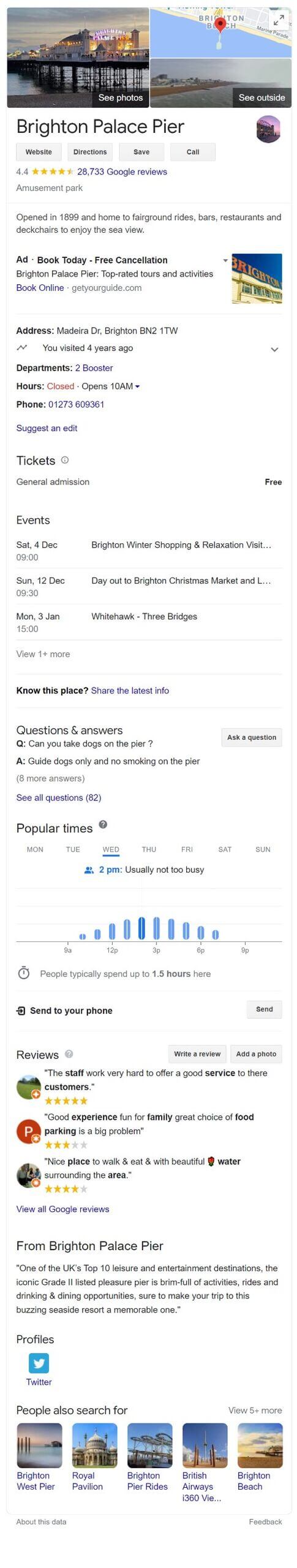 Examples of Great Google My Business Profiles
